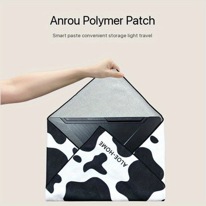 Lazy cosmetic bag special versatile patch integrated female Velcro high-value self-adhesive cosmetic bag 100-fold cloth Laptop special camera 100-fold cloth Lens wrapping cloth Computer liner bag self-adhesive magic storage cloth