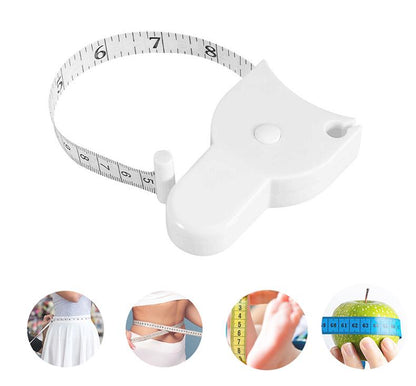 Automatic high-precision measurement ruler, fitness ruler, waist circumference, arm circumference, hip circumference, soft ruler, multi-function automatic tape measure