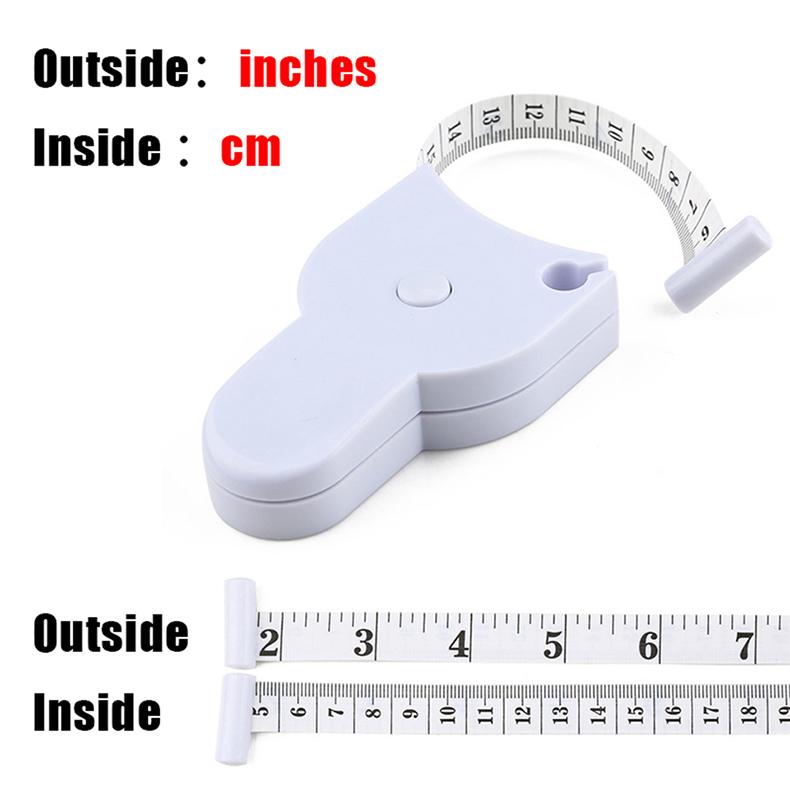 Automatic high-precision measurement ruler, fitness ruler, waist circumference, arm circumference, hip circumference, soft ruler, multi-function automatic tape measure