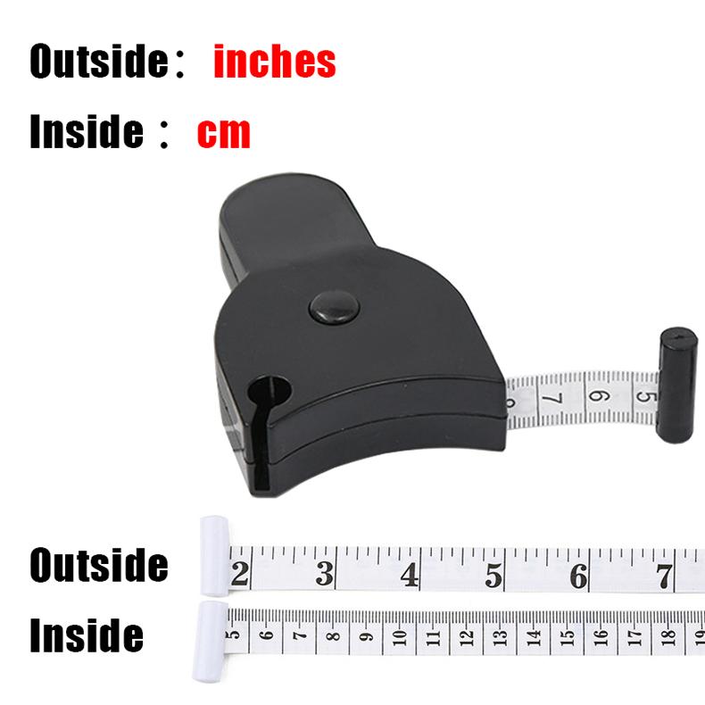 Automatic high-precision measurement ruler, fitness ruler, waist circumference, arm circumference, hip circumference, soft ruler, multi-function automatic tape measure