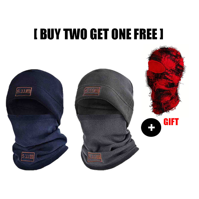 [ BUY TWO GET ONE FREE ] Distressed Knit Balaclava Ski Mask, Outdoor Sports Face Mask for Cycling, Running, Hiking,Warm & Windproof Full Face Cover for Men and Women