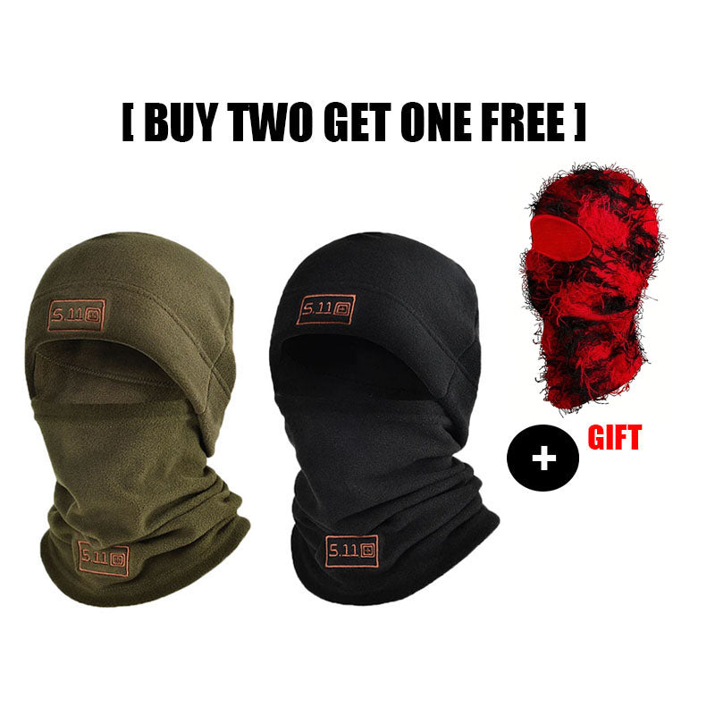 [ BUY TWO GET ONE FREE ] Distressed Knit Balaclava Ski Mask, Outdoor Sports Face Mask for Cycling, Running, Hiking,Warm & Windproof Full Face Cover for Men and Women