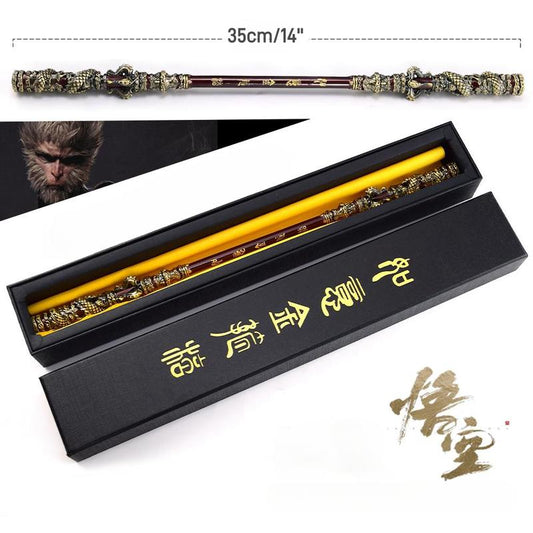 Superbuybox Black Myth: Wu kong Weapon Bronzecloud Ruyi Staff Martial Arts Game Collection Desk Room Decoration Backpack Pendant Gift