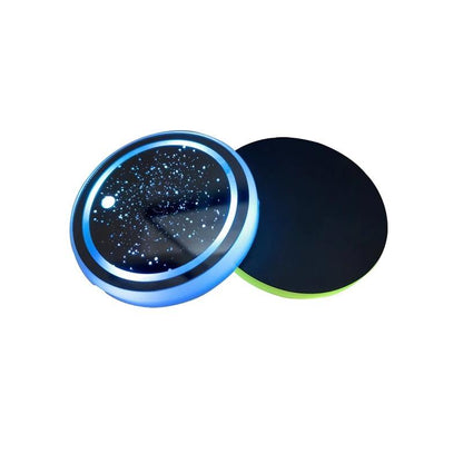 1PC/2PCS LED Cup Holder Lights for Car, Rechargeable 7 Color-Changing Light Up Cup Holder Insert Coasters, Car Accessories for Teens